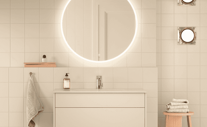 MMIX Tronic_Champagne_Tvättställsblandare