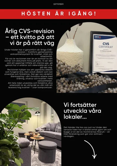 Nyhetsbrev September 2026