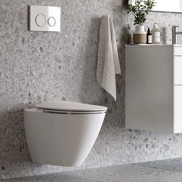 Vägghängd WC