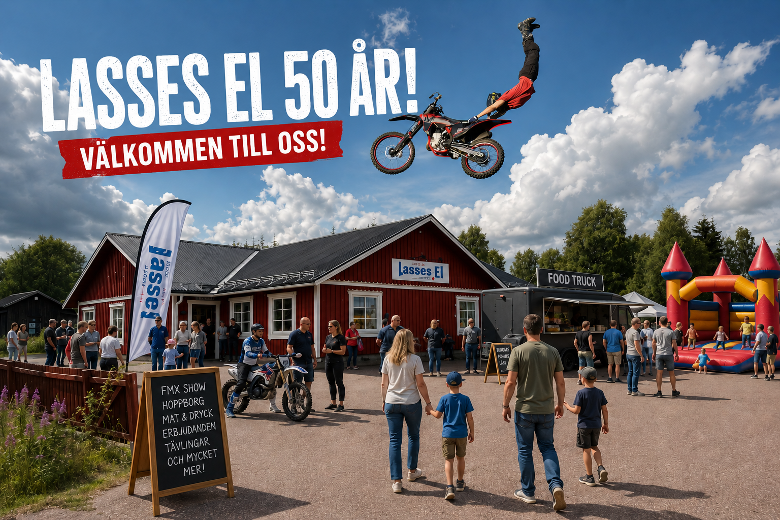 50 år lasses el